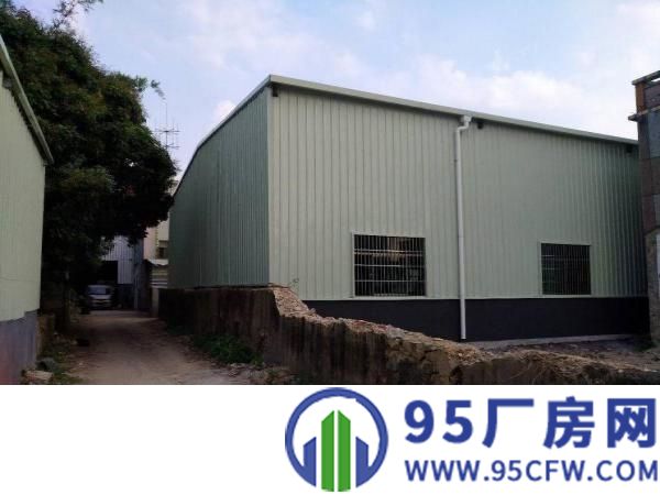 沥林高速出口旁500米360平全新钢构招租