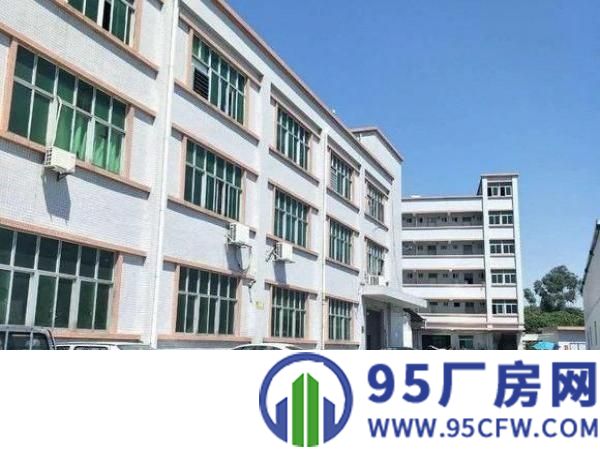 公明玉律新出楼上350平方带地坪漆装修厂房出租，水电齐全