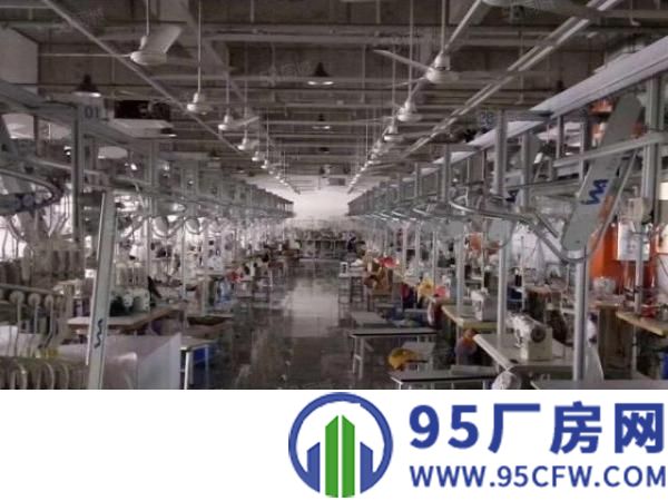 原房东制衣厂2000平米虎门厂房出租现成制衣线路自动流水线