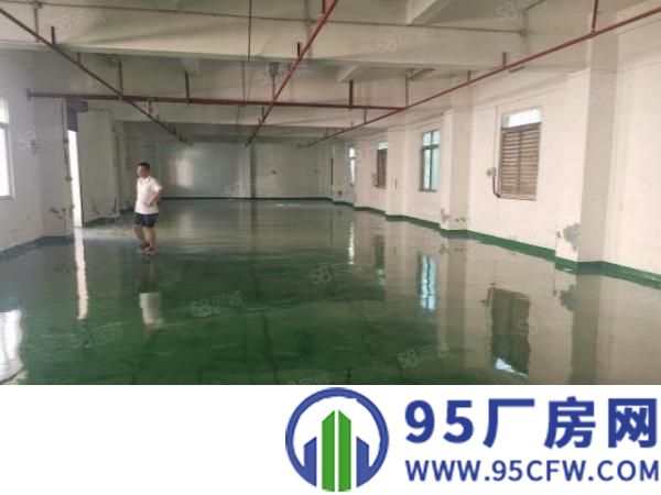 长安二楼全新地坪漆650平方精装厂房招租可分租