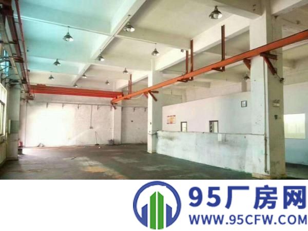 清溪三中工业区，出租一楼800平米塑胶厂房，有行车