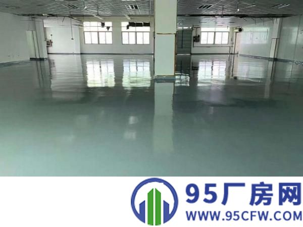长安锦厦新出三楼1100平方全新地坪漆吊顶，形象大气
