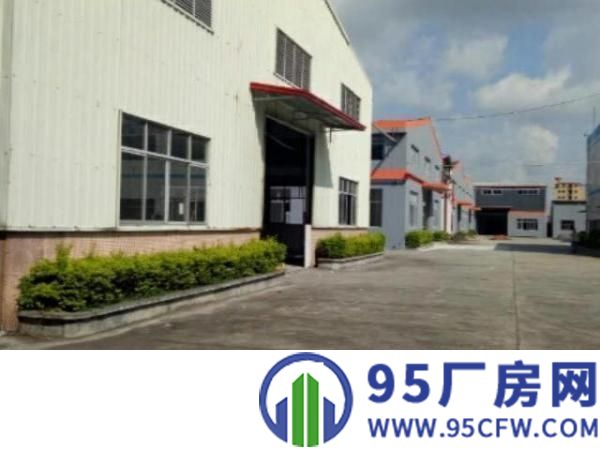 中堂工业区钢结构单层滴水12米2500平方厂房仓库出租