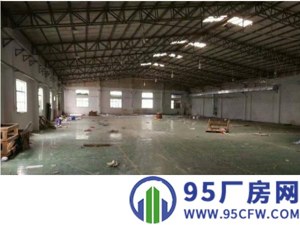 清溪谢坑工业区独院带装修钢构厂房1900平出租