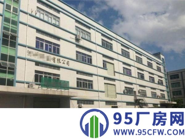 黄江田美工业区原房东，楼上厂房650平，形象好