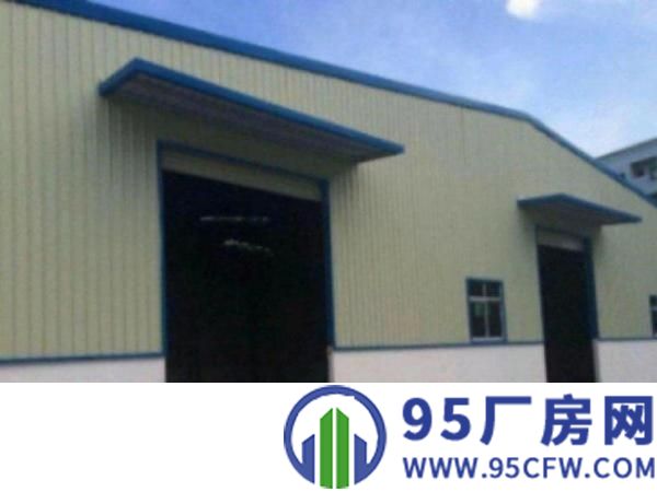望牛墩镇1500平方独院铁皮厂房出租，空地大八成新有现成的水