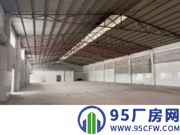 虎门新出单一层钢构2700平滴水6.5米低价厂房出租