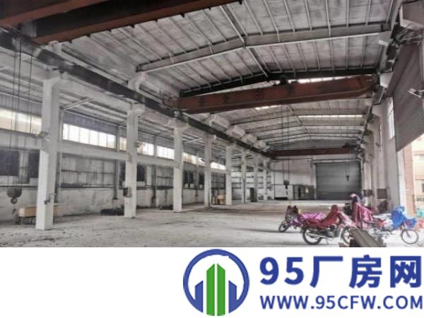 横沥工业区一楼钢构2000方，大小可分，滴水13米，砖墙到顶