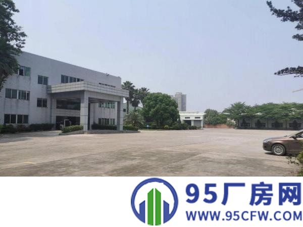 黄江原房东独院钢结构单一层厂房出租空地25000平硬化免费用